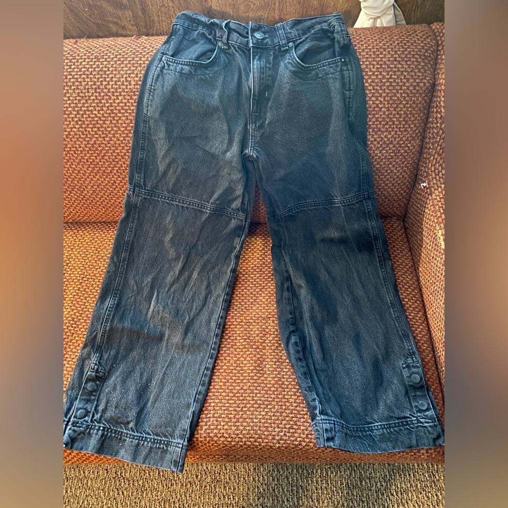 We The Free Black Wide-Leg Jeans - Picture 3 of 6